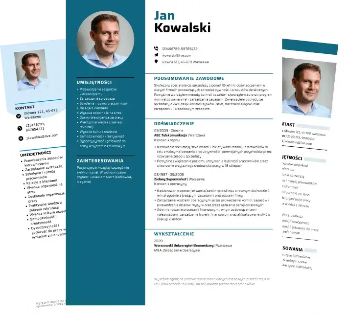 Przykłady stroj&oacute;w do zdjęcia CV dla kobiet i mężczyzn