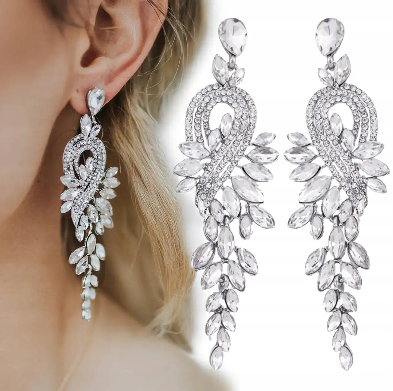 modne kolczyki ślubne 2026