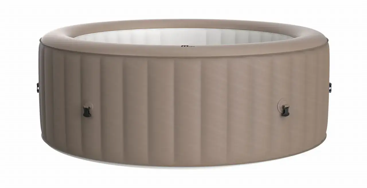 Nadmuchiwane jacuzzi ogrodowe lay z spa, idealne do relaksu w ogrodzie.