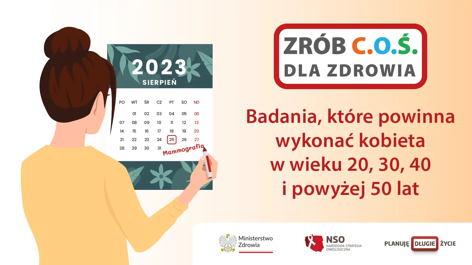 Badania profilaktyczne dla kobiet po 40