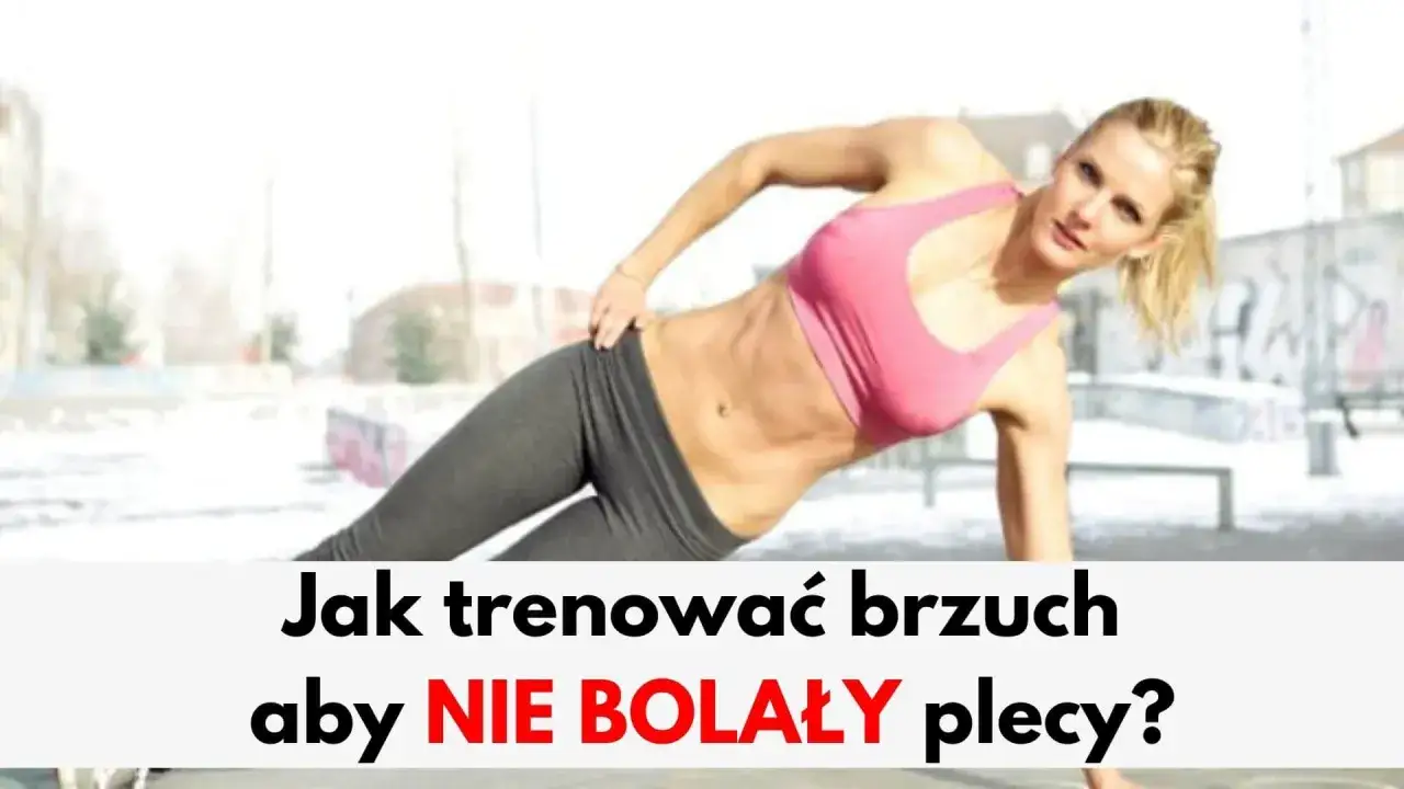 Osoba wykonująca brzuszki na lekcji WF