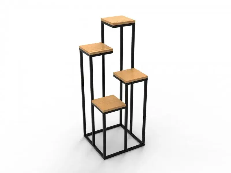 różne style kwietników diy, materiały na kwietnik drewniany metalowy