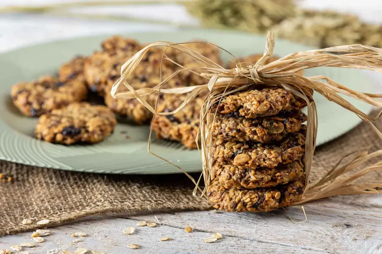 Wegańskie ciastka w cukierni