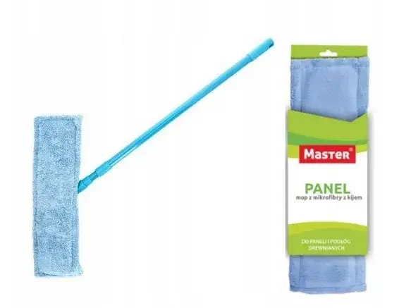 mop płaski z mikrofibry do mycia paneli