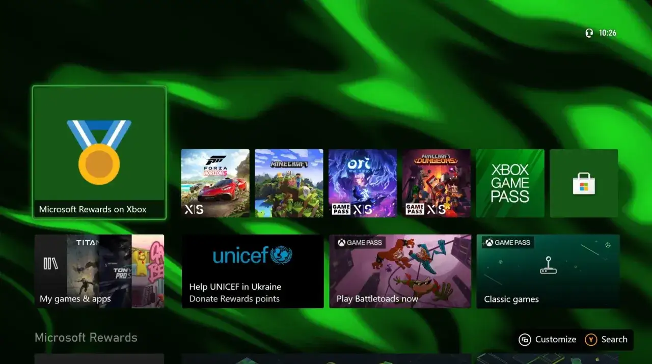 Microsoft Rewards punkty Xbox