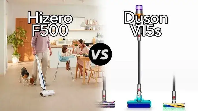 Hizero vs Dyson cleaning technology comparison