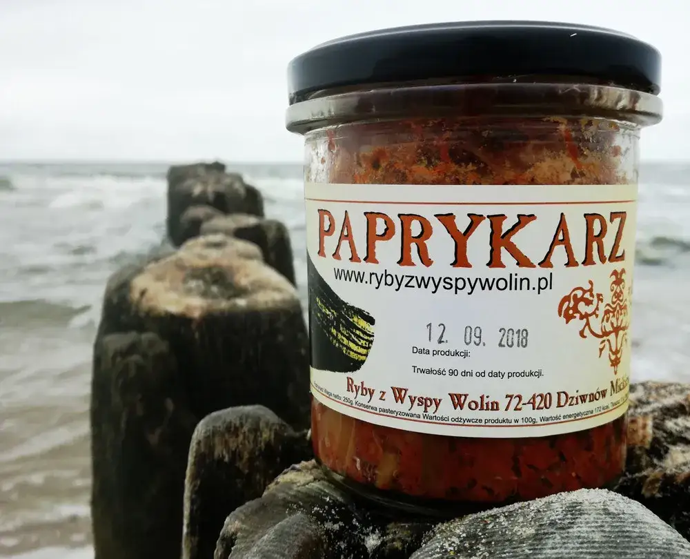różne smaki paprykarz z wyspy wolin