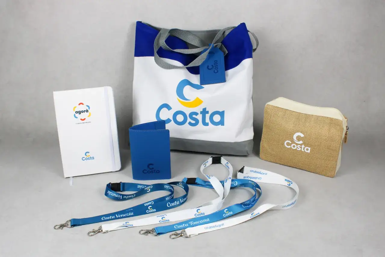 etichette bagaglio Costa Crociere esempio applicazione