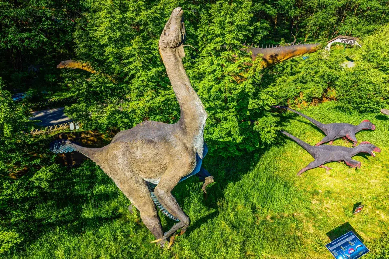 JuraPark Bałt&oacute;w dinozaury
