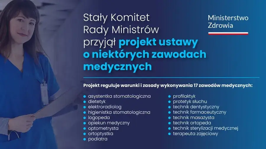 Ustawa o niektórych zawodach medycznych dietetyk
