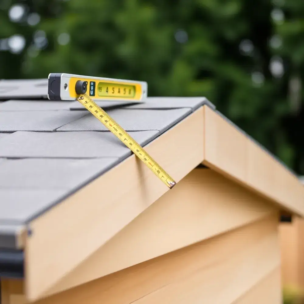 Zdjęcie Jak obliczyć kąt nachylenia dachu jednospadowego w prosty sposób