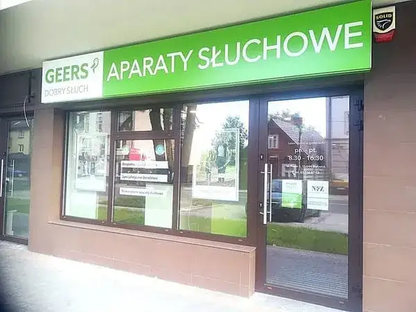 Geers gabinet protetyki słuchu lub nowoczesny aparat słuchowy