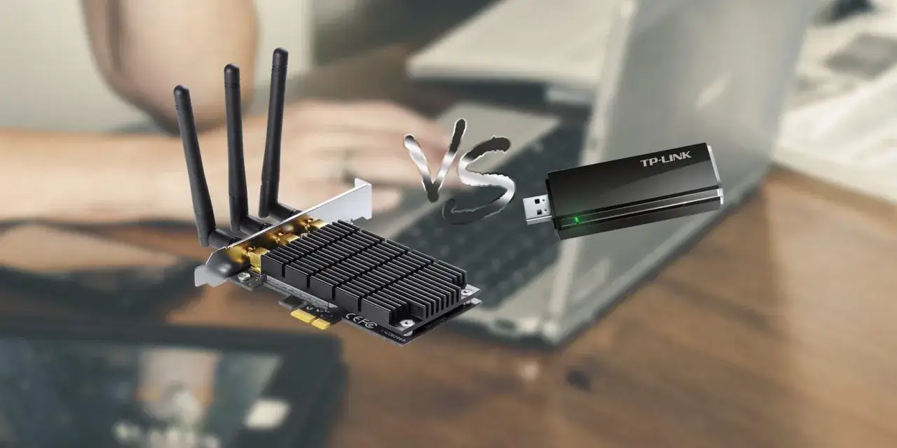 Porównanie adaptera USB i karty PCI-E Wi-Fi
