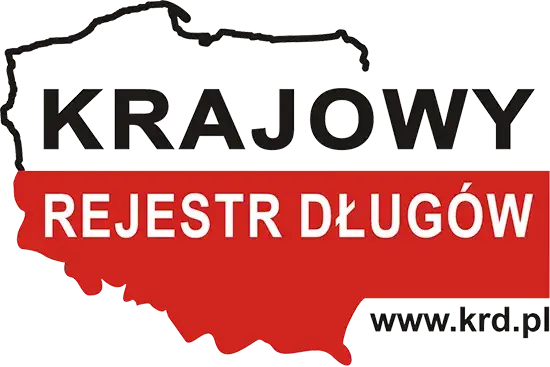 Krajowy Rejestr Dług&oacute;w logo lub symbol długu