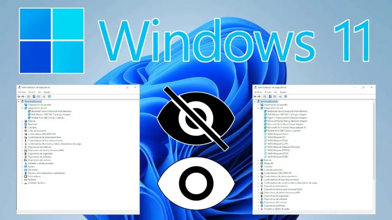 menedżer urządzeń Windows z rozwiniętą sekcją aparaty