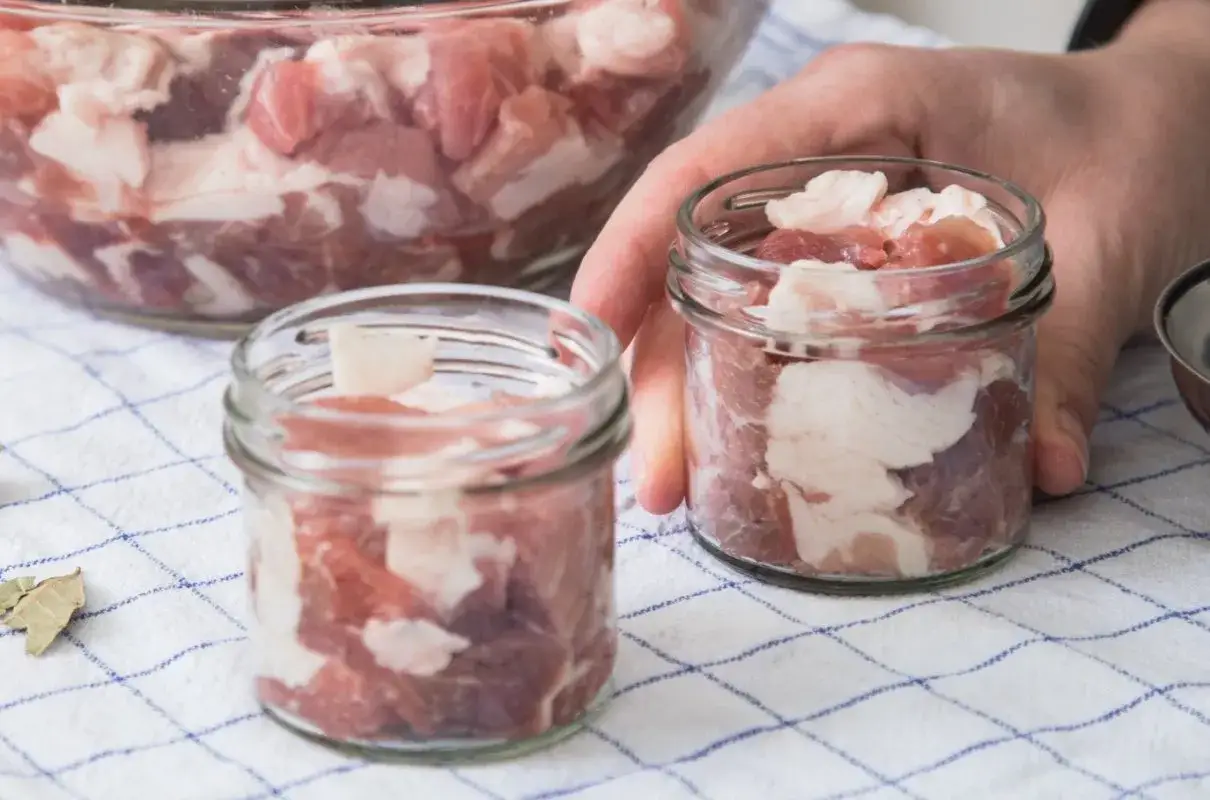 przepis na wędlinę w słoiku z łopatki