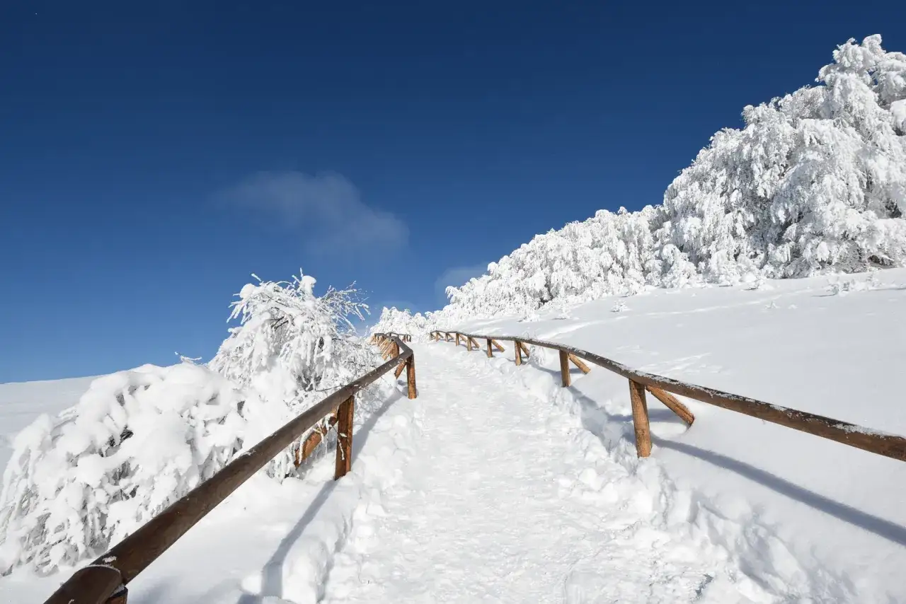 zimowe szlaki Bieszczady widoki