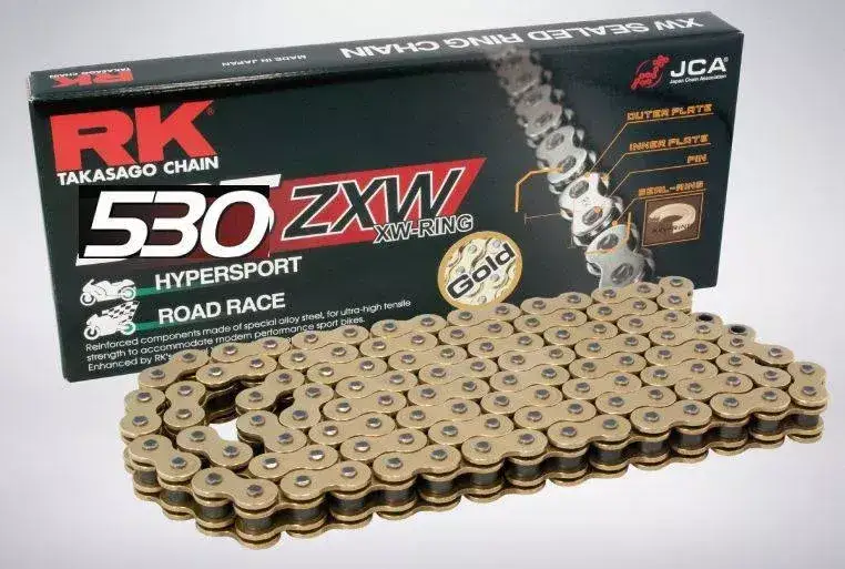 łańcuch motocyklowy ogniwa piny