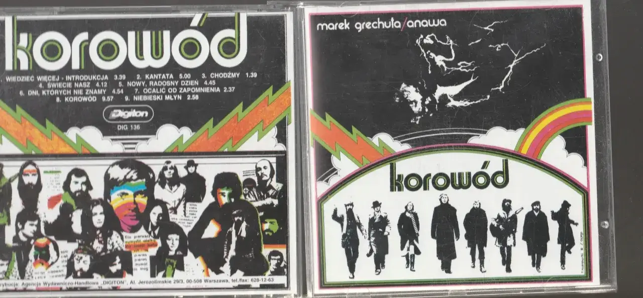 Marek Grechuta album Korow&oacute;d okładka