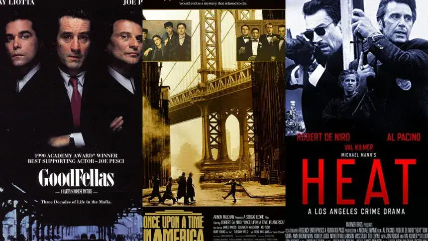 Najlepsze filmy o mafii plakaty