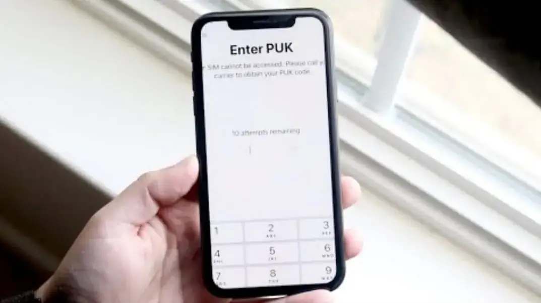 iPhone IMEI PUK QR screen time model PIN