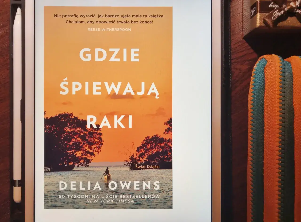 Gdzie śpiewają raki okładka książki