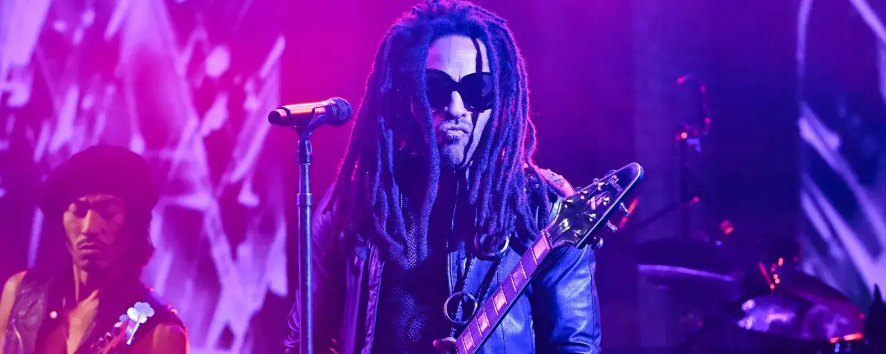 Zdjęcie Gwiazdor muzyki rockowej Lenny Kravitz wystąpi na wydarzeniu dla Joe Bidena