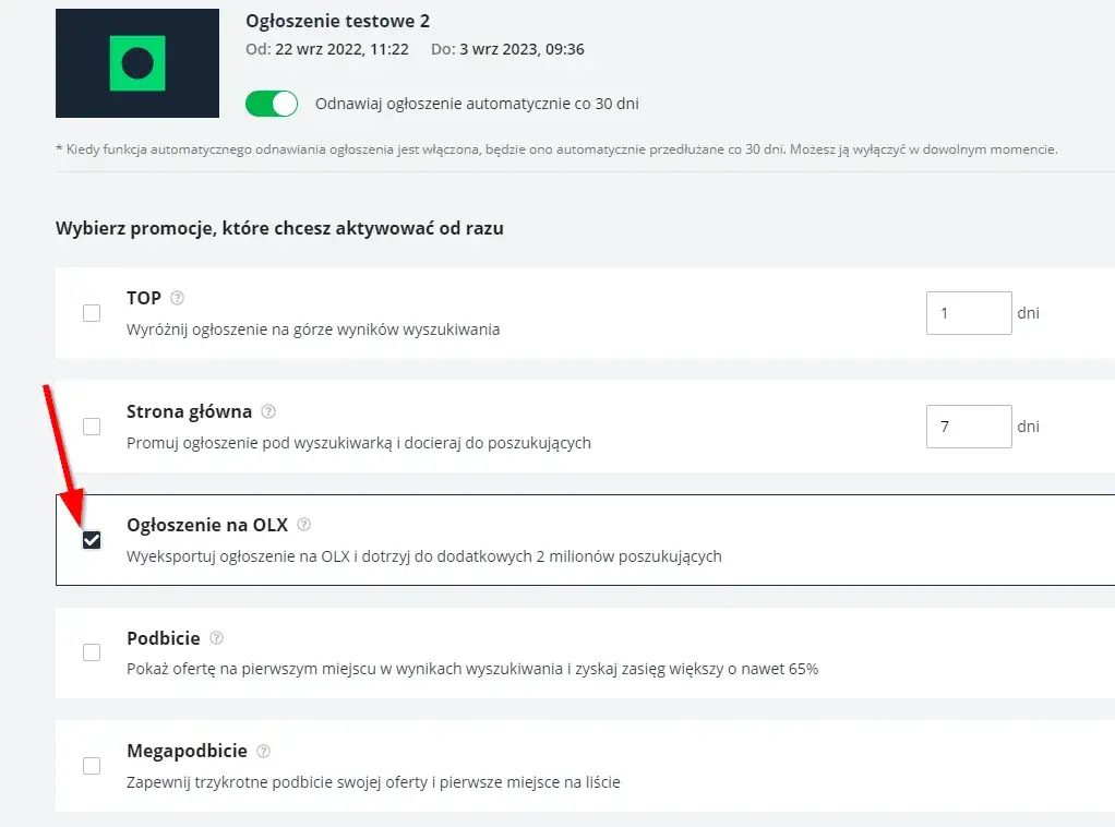 Zdjęcie Dodawanie ogłoszeń na OLX - Jak dodać ogłoszenie na OLX?