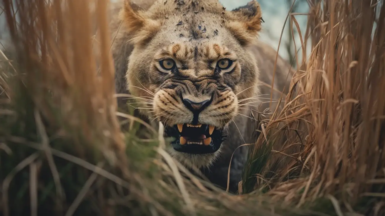 Sennik lwy - interpretacja snu, lew atakuje, znaczenie snu