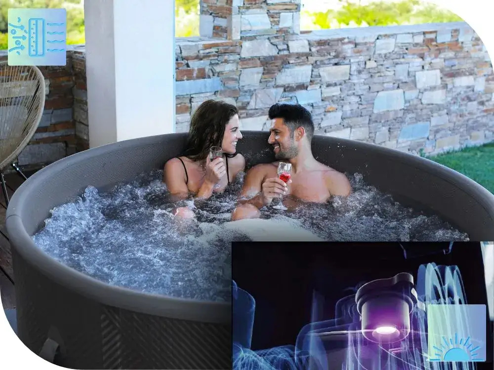 Zdjęcie Najlepsze dmuchane jacuzzi MSpa - funkcje, porównania i opinie