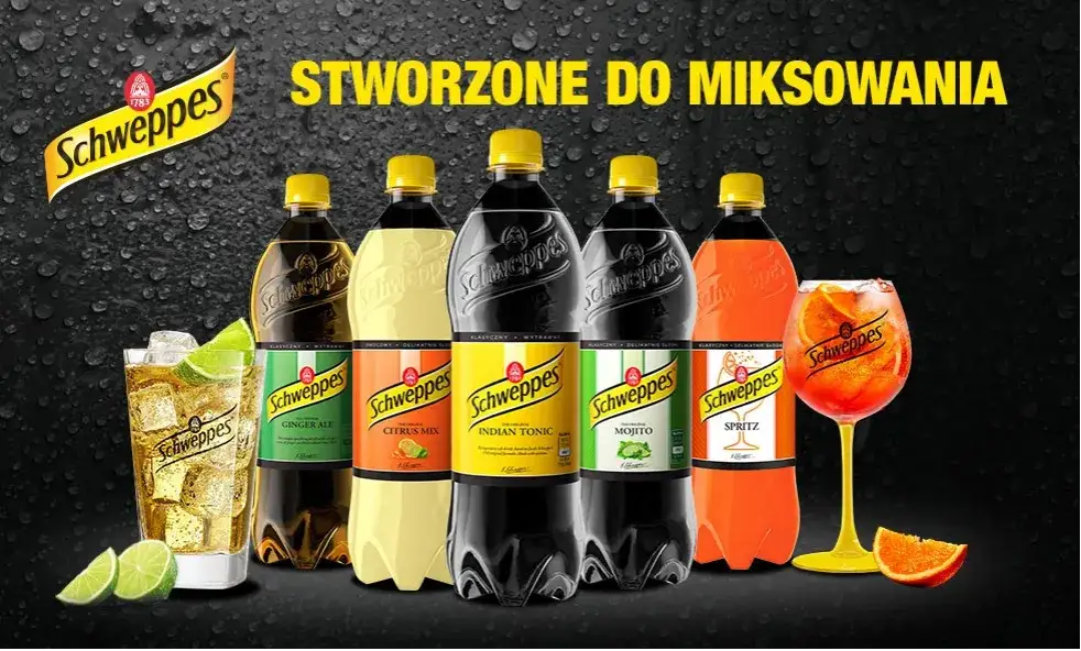 Zdjęcie Napoje Schweppes: Odkryj smaki i zdrowe składniki toników