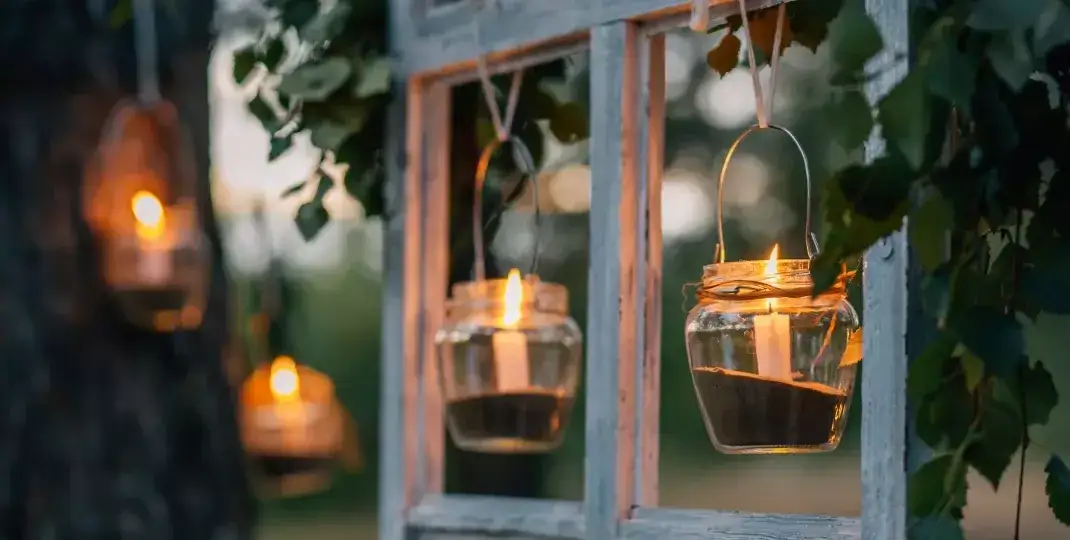 Zdjęcie Lampiony ogrodowe jak zrobić samemu - proste sposoby na piękne dekoracje