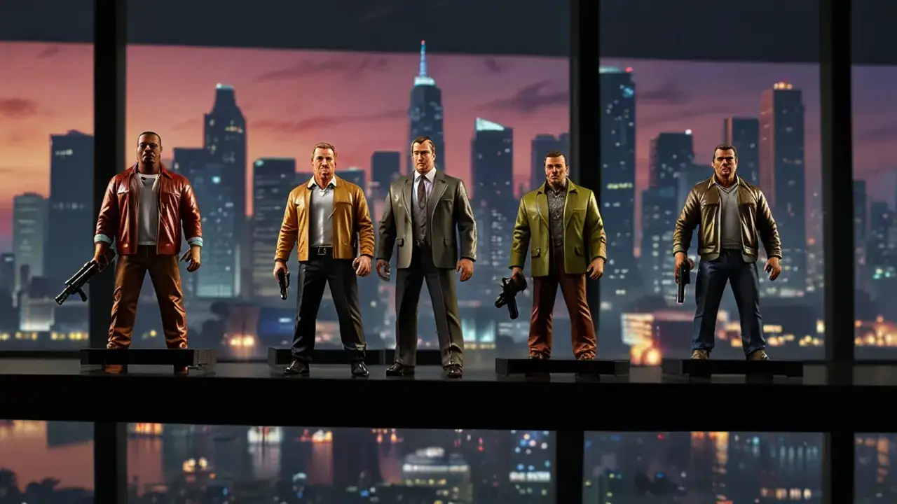 Zdjęcie Są nowe figurki z GTA 5! Kolekcjonerski raj dla fanów serii!
