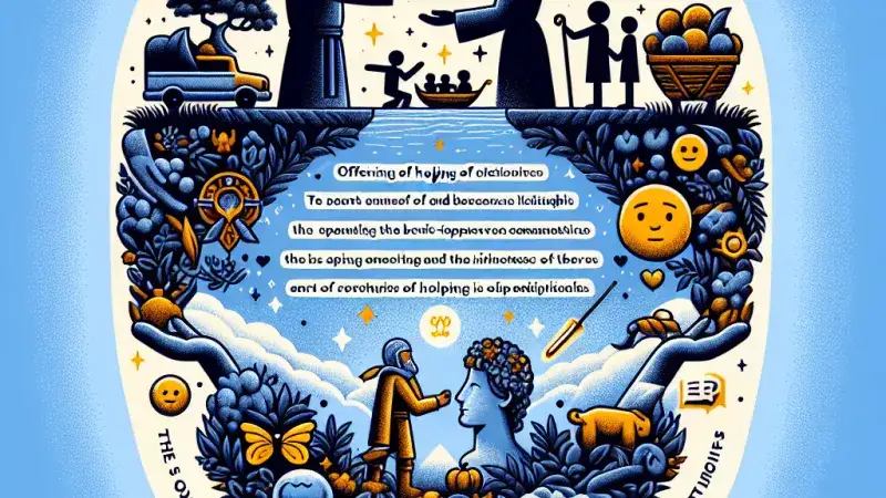 Zdjęcie Dlaczego warto pomagać innym? Przykłady z literatury, które inspirują