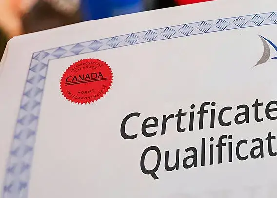 Certyfikat Red Seal Kanada