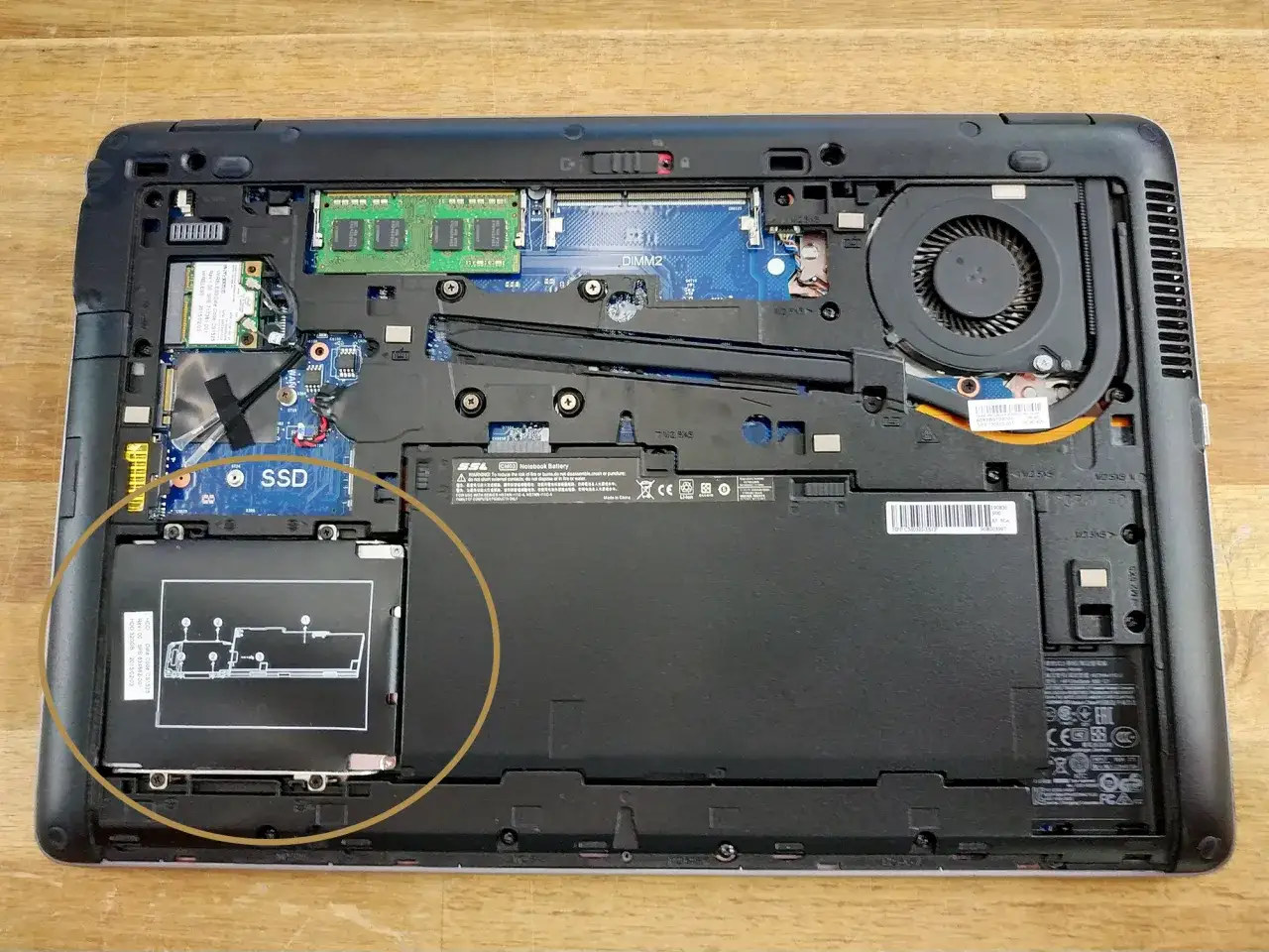 Wymiana dysku SSD w laptopie