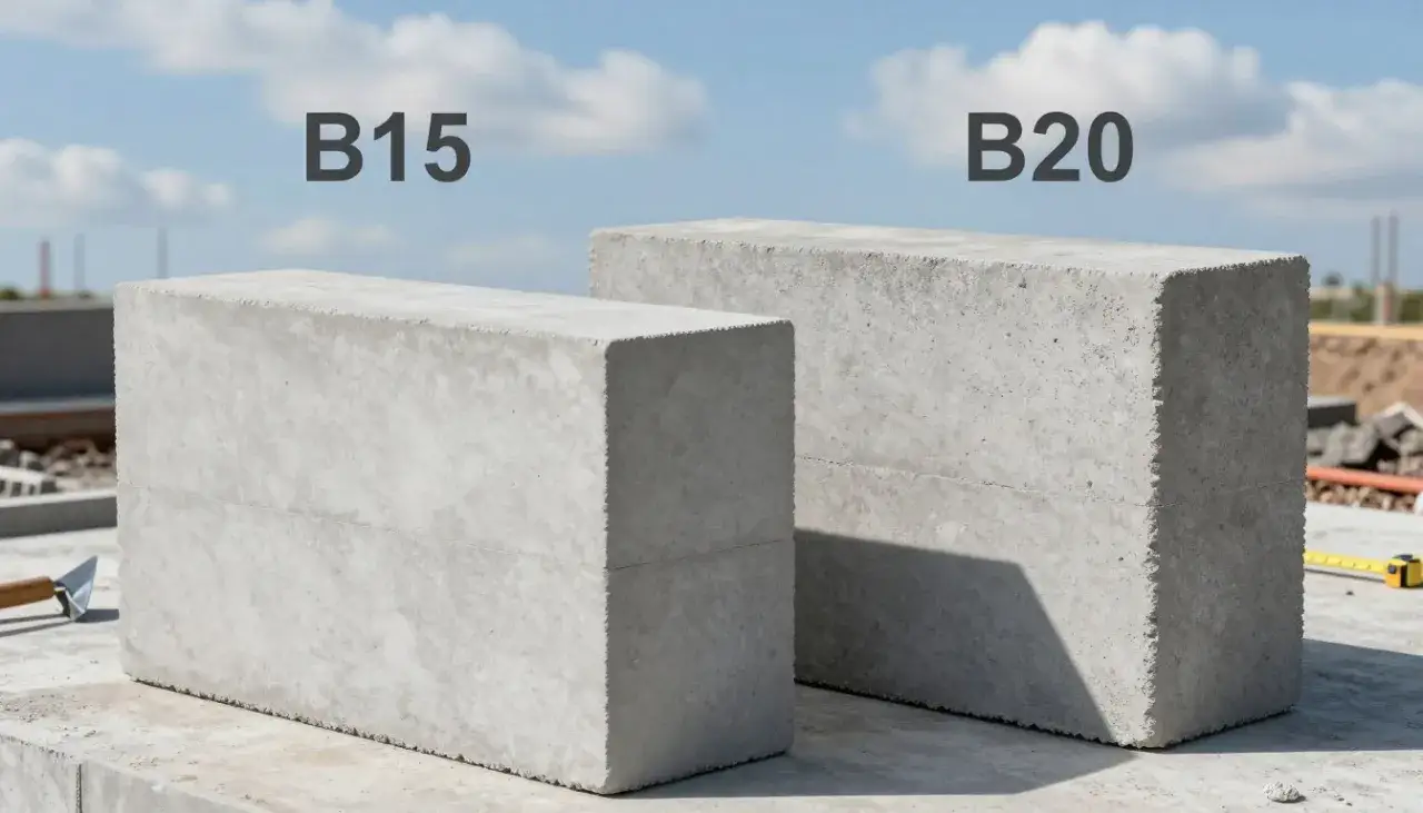 fundament domu jednorodzinnego bloczki B15