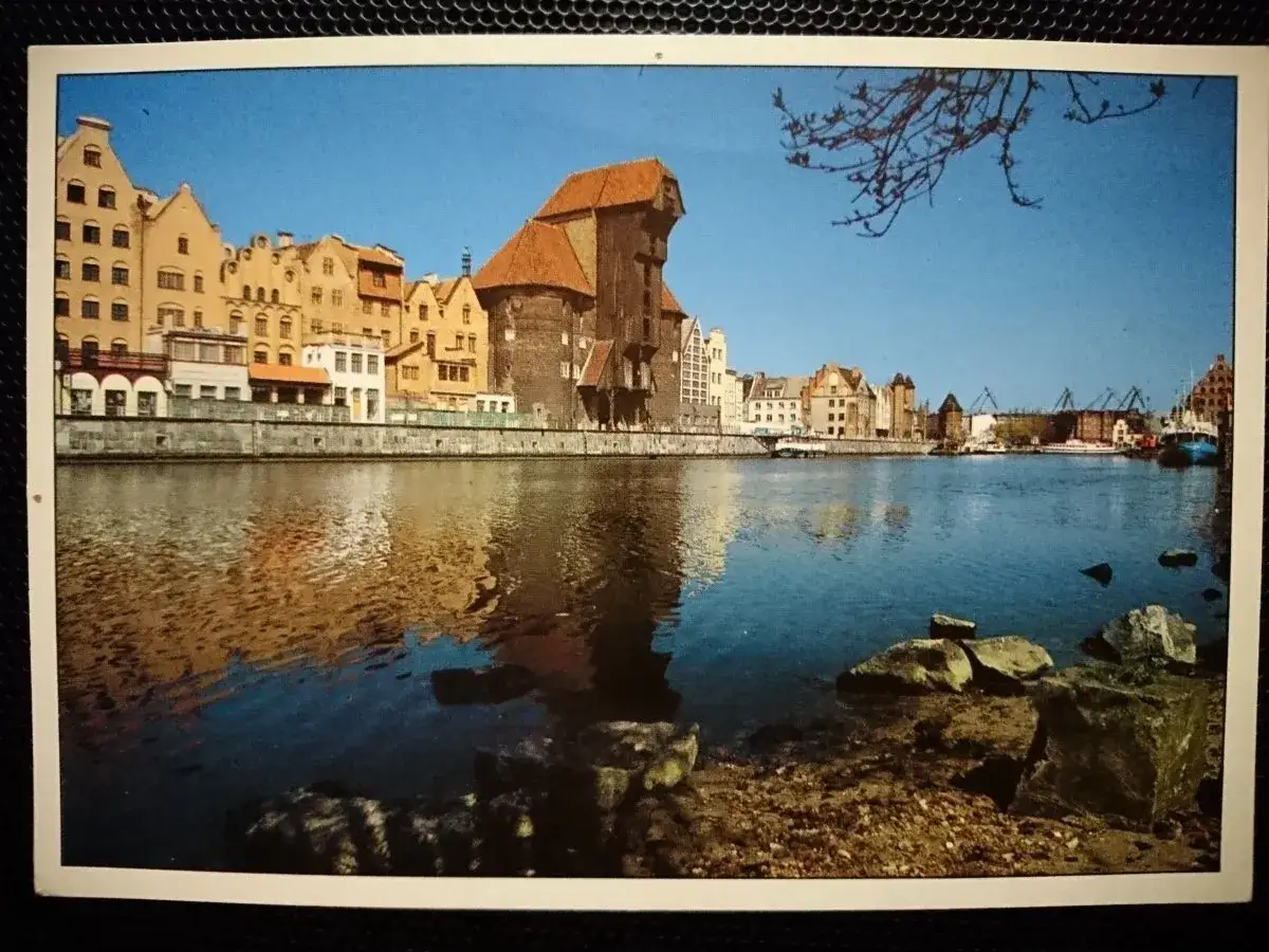 Żuraw Gdańsk i Wyspa Spichrzów
