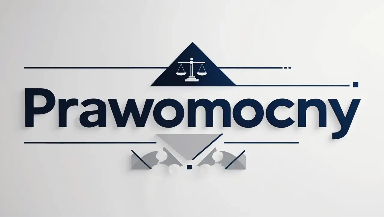 Prawomocny wyrok sądowy symbol