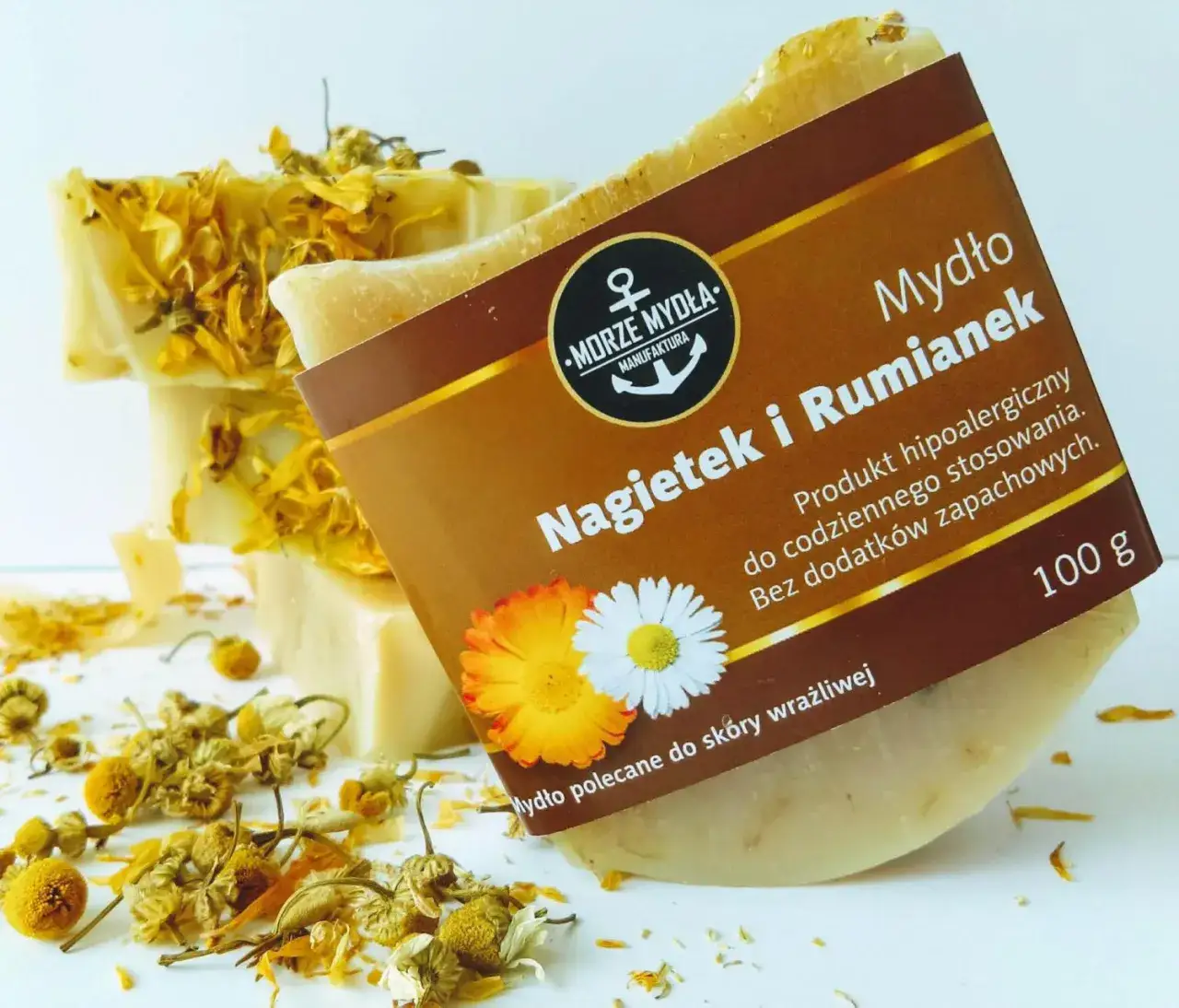 Rumianek i nagietek na sk&oacute;rę