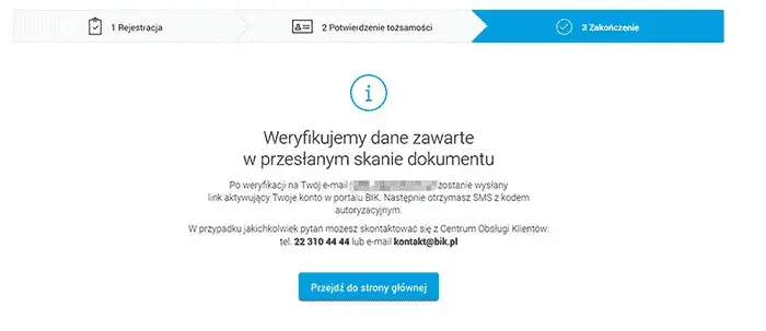 BIK.pl strona główna rejestracja
