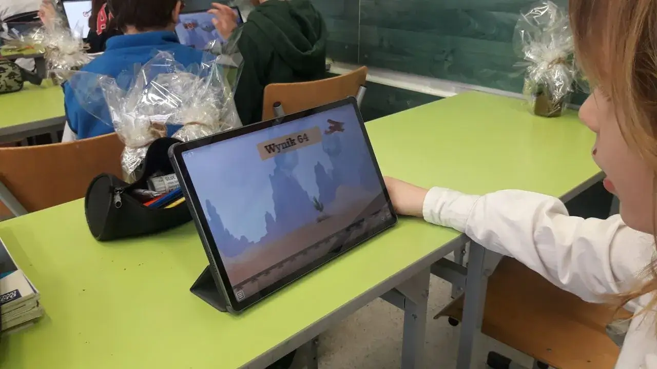 lekcja z wykorzystaniem tabletów w szkole