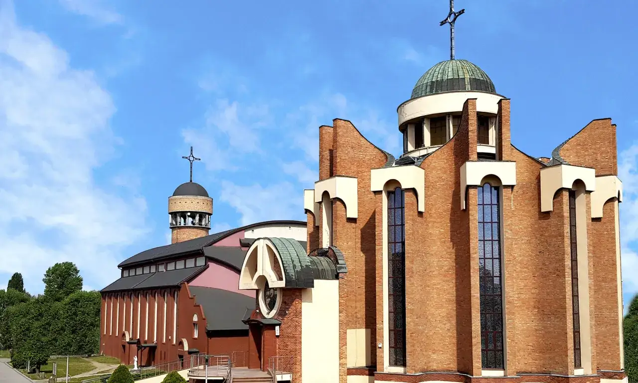 Sanktuarium Matki Bożej Fatimskiej Szczecin z zewnątrz