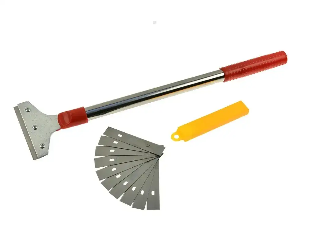 Skrobak do szyb usuwanie farby