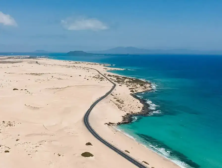 wydmy Corralejo Fuerteventura