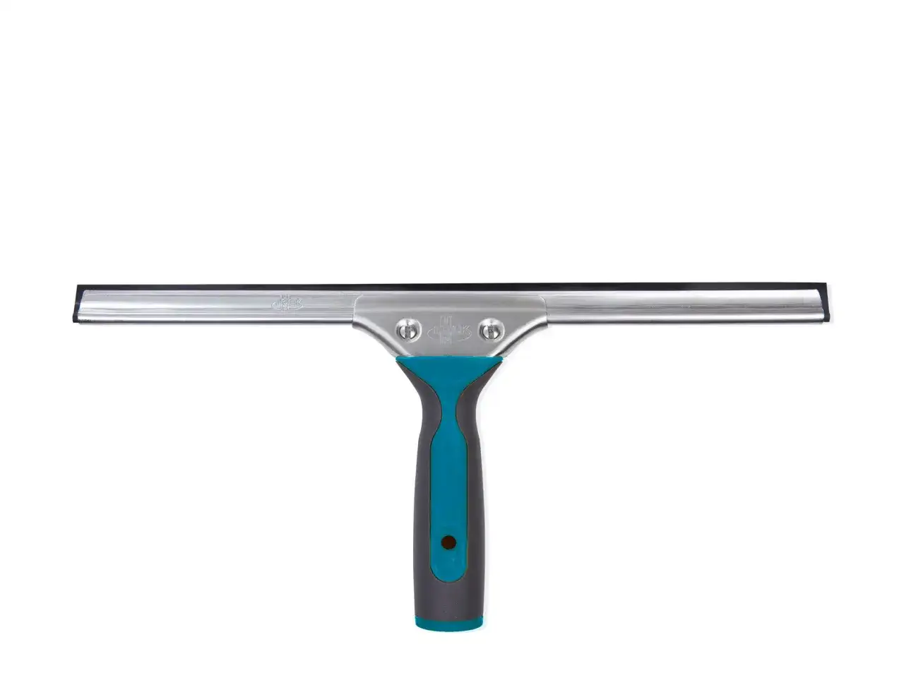 Profesjonalna ściągaczka do okien z ergonomicznym uchwytem. Idealna do szybkiego i skutecznego mycia okien ściągaczką.