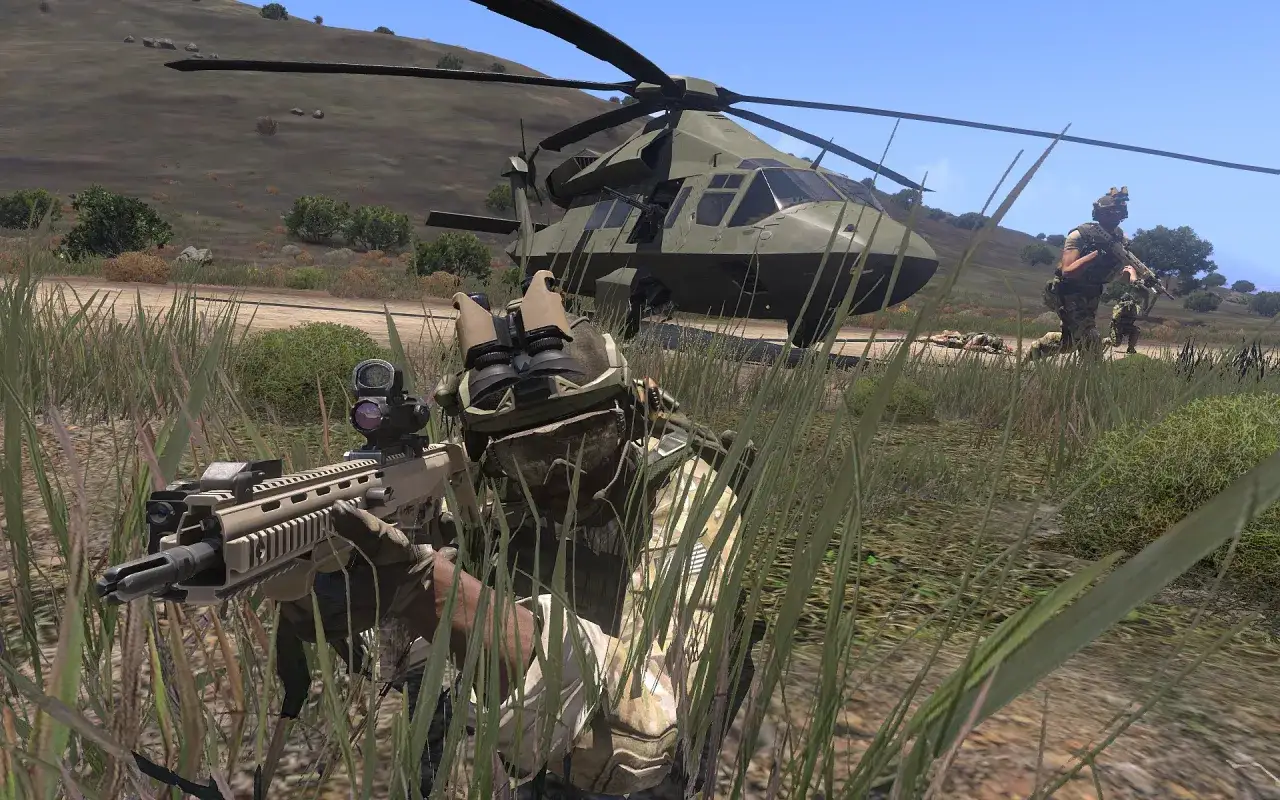 Arma 3 PC gameplay complexity
