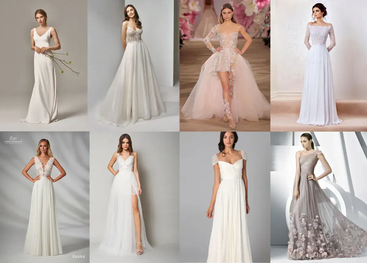 Suknia ślubna ecru vs sukienka gościa weselnego