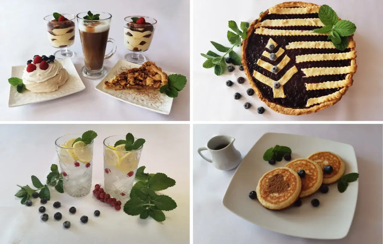 Kawiarnia w Iwoniczu-Zdroju z deserami