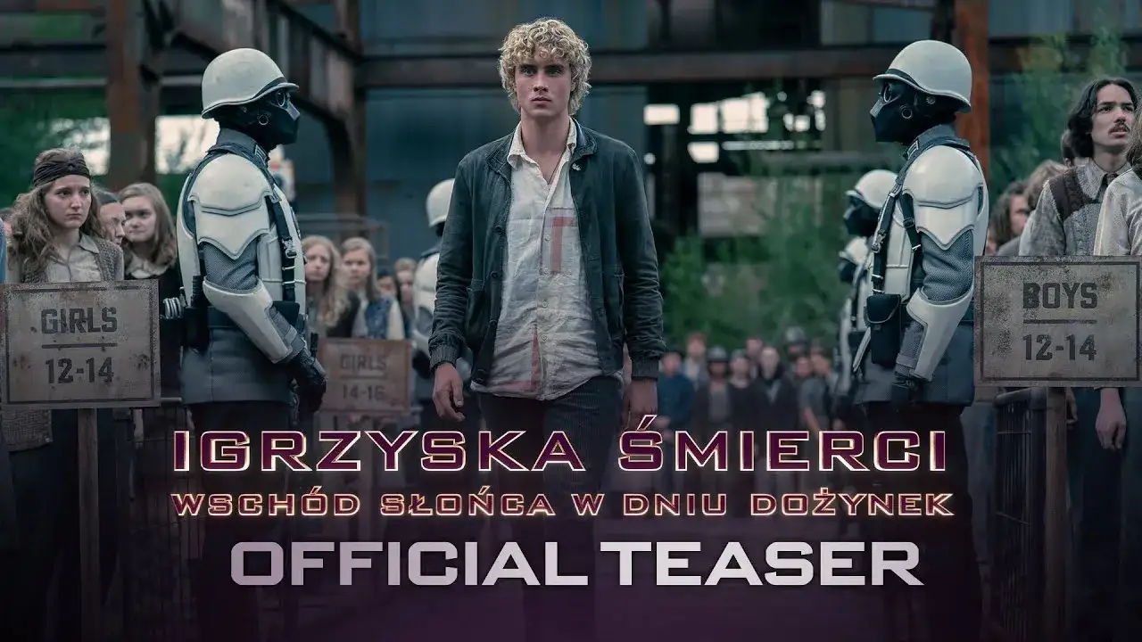 Igrzyska Śmierci Wsch&oacute;d Słońca w Dniu Dożynek plakat filmowy